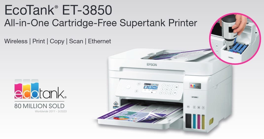 Epson EcoTank ET-3850 Price