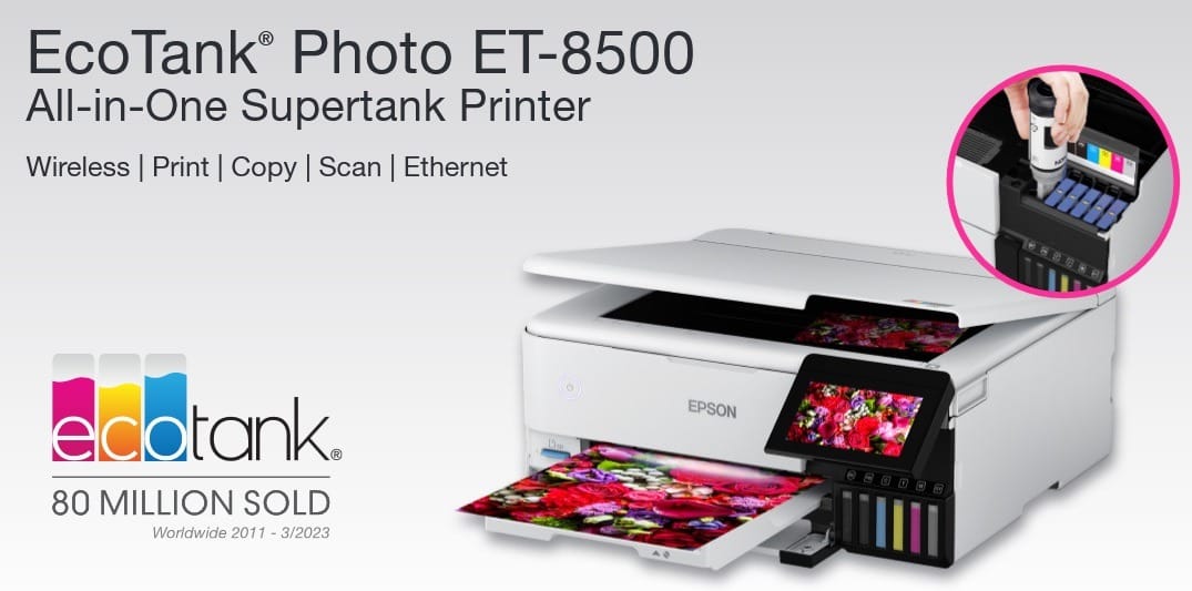 Epson EcoTank Photo ET-8500 Price