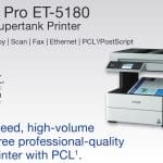 Epson EcoTank Pro ET-5180 Specs