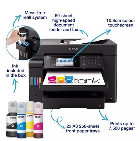 Epson EcoTank ET-16605 Specifications