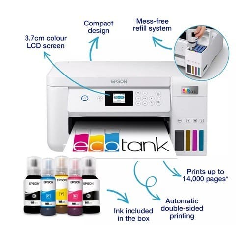 Epson EcoTank ET-2856 Specifications