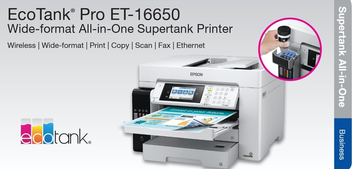 Epson EcoTank Pro ET-16650 Specifications