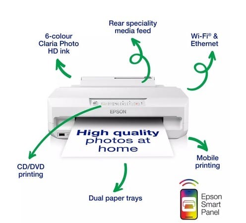 Epson Expression Photo XP-65 Specifications