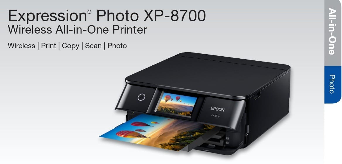 Epson Expression Photo XP-8700 Driver
