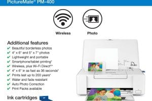 Epson PictureMate PM-400 Specifications
