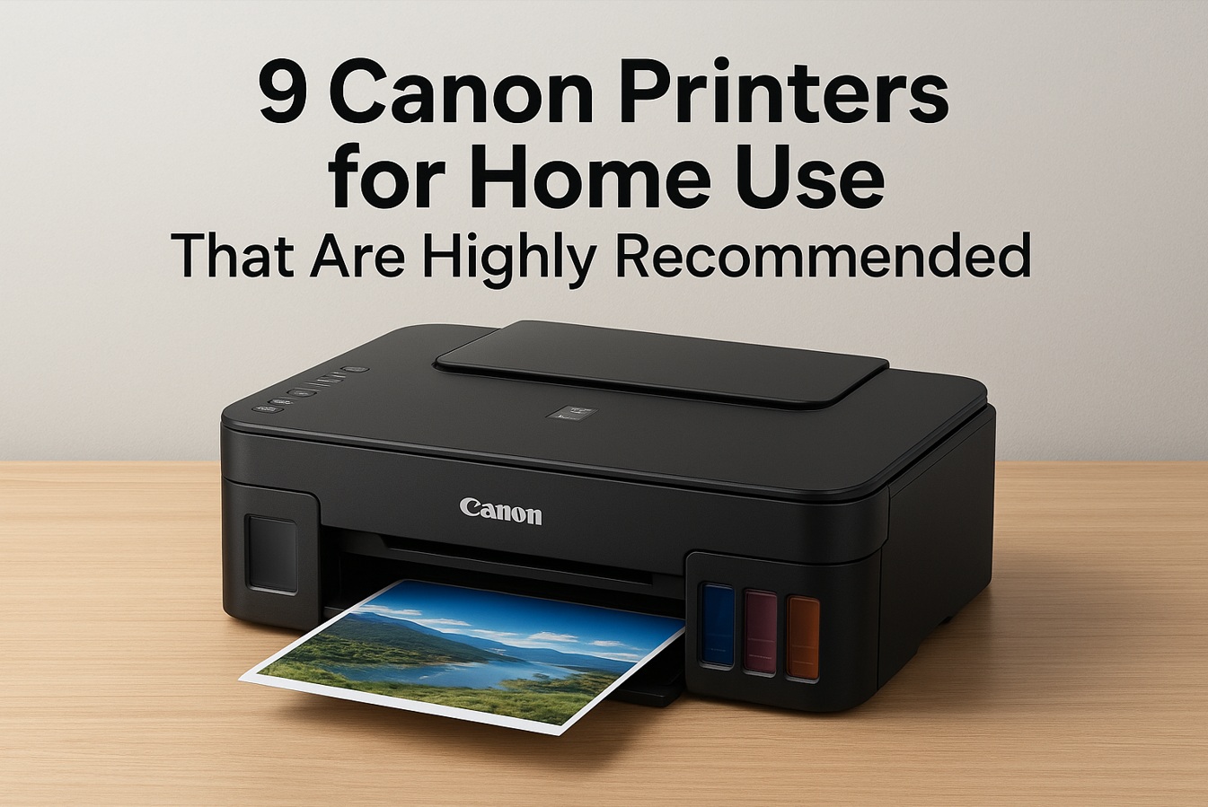 9 Canon Printers for Home Use That Are Highly Recommended