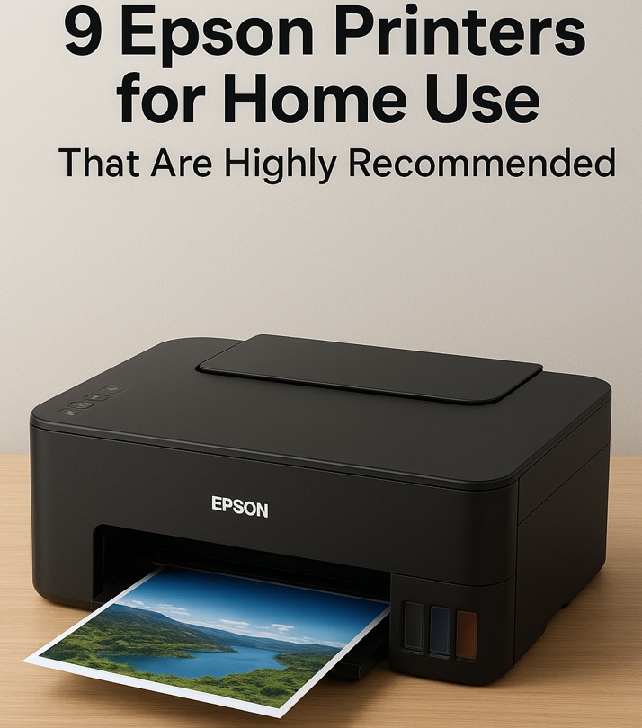 9 Epson Printers for Home Use That Are Highly Recommended