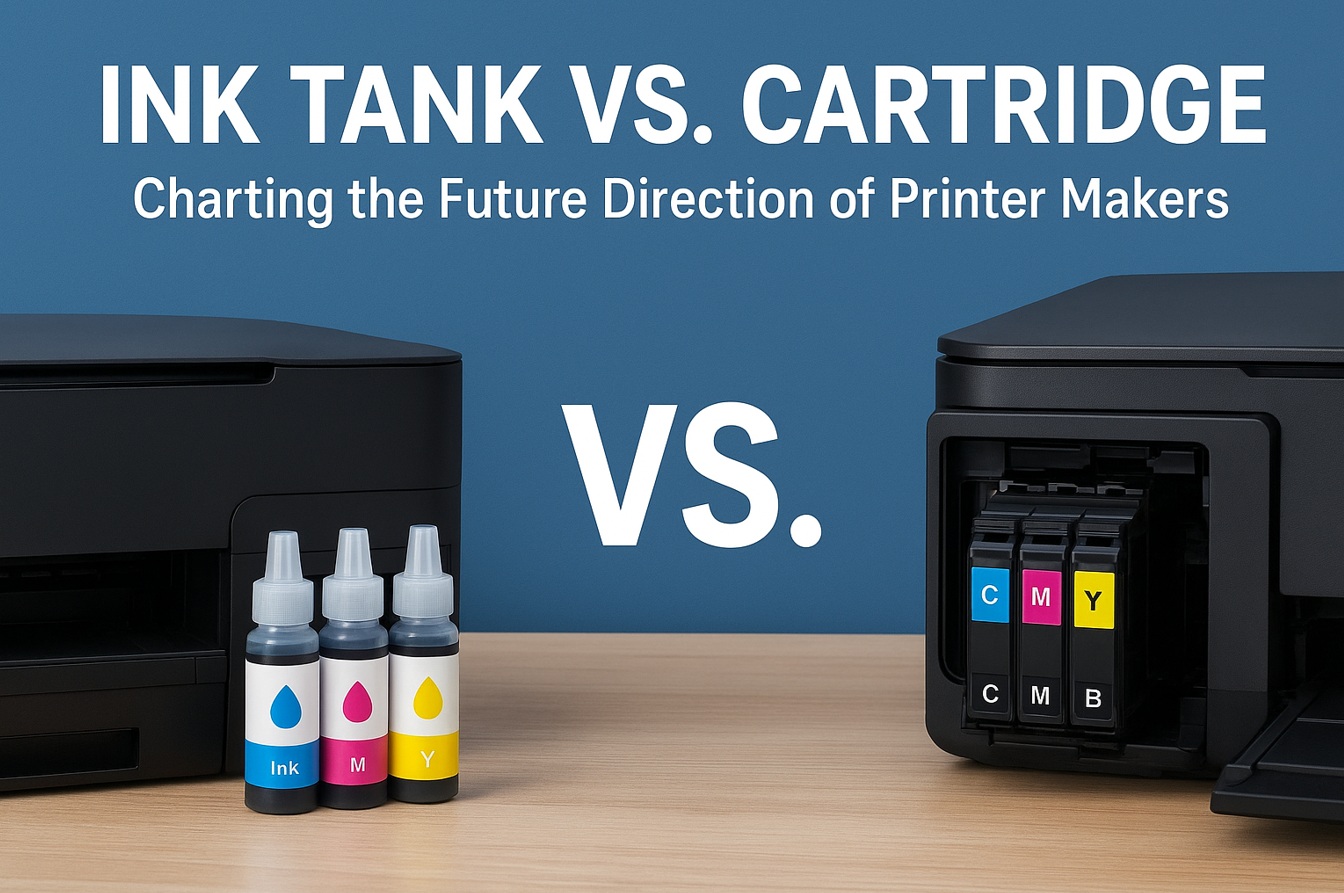 Ink Tank vs. Cartridge: Charting the Future Direction of Printer Makers