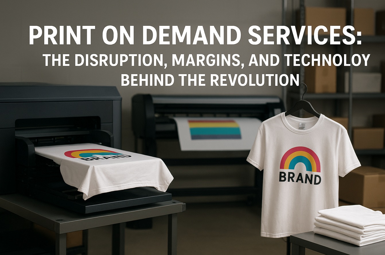 Print on Demand Services: The Disruption, Margins and Technology Behind the Revolution